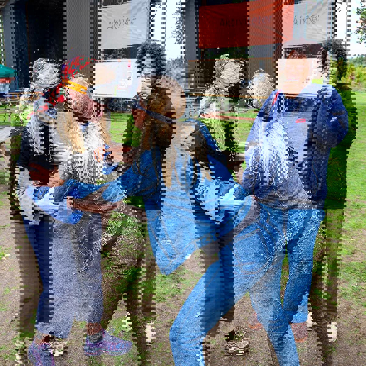 Glade mennesker på Folkemødet